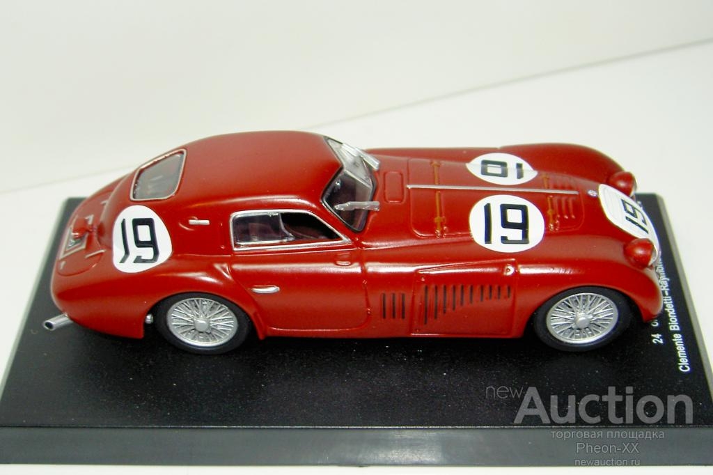 1/43 Alfa-Romeo 8C 2900B Touring №19 LeMans 1938 (IXO-Altaya) | Аукцион ...