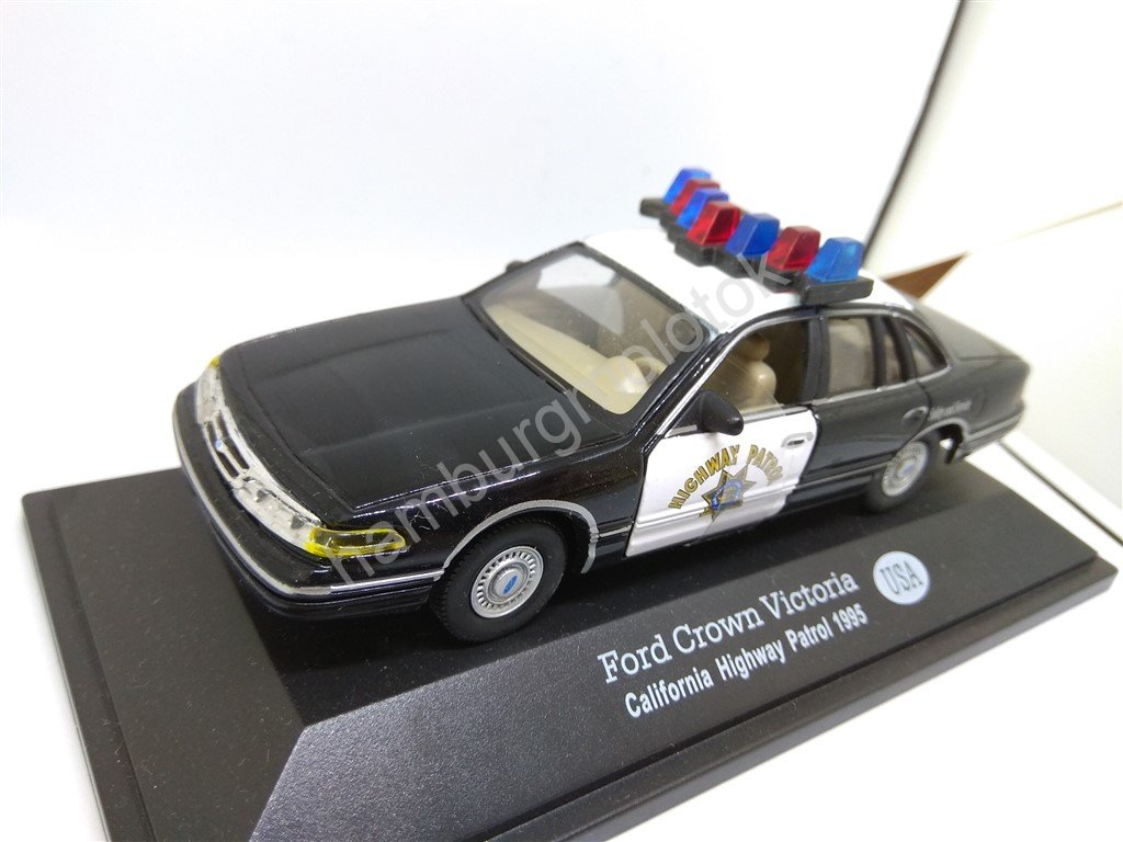 153 1:43 ford crown victoria california highway patrol 1995 usa edicola ...