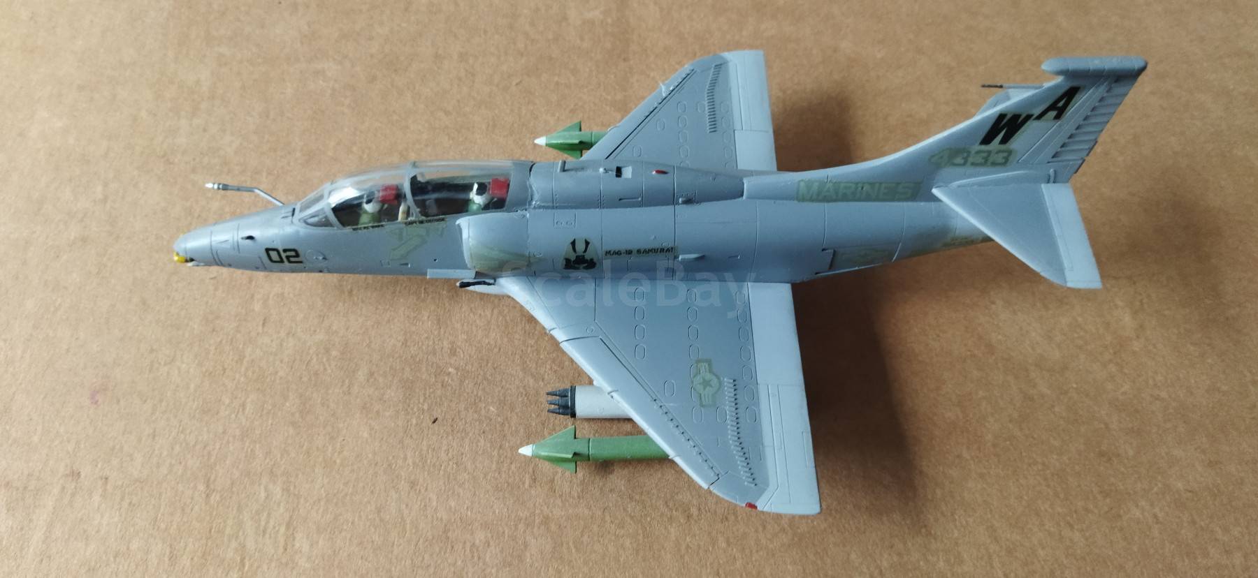 Lot Maquette 1/72] A-4M Skyhawk - Fujimi [RARE] - Collection