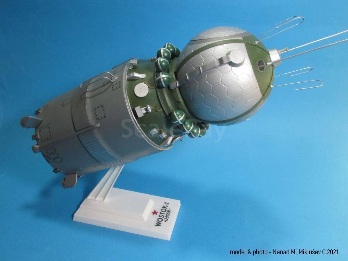 КОСМИЧЕСКИЙ КОРАБЛЬ ВОСТОК-1 1/25 WOSTOK-1 VEB Plastiart | Аукцион ...