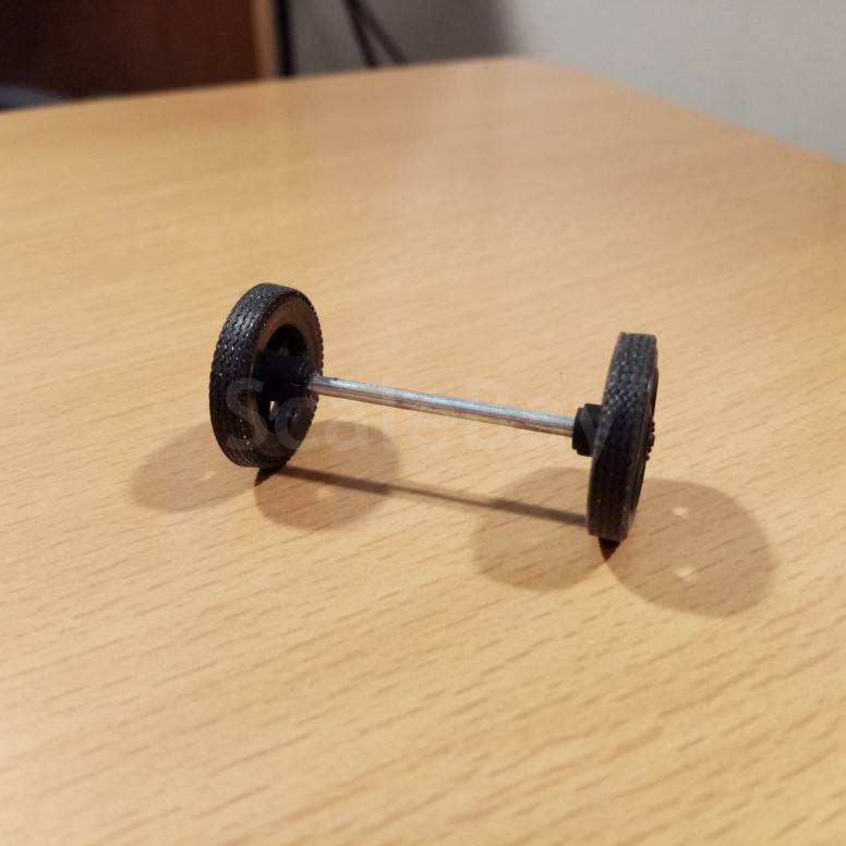 Передняя ось с колесами для ГАЗ-АА (ММ) (ААА) и тп | Аукцион масштабных ...