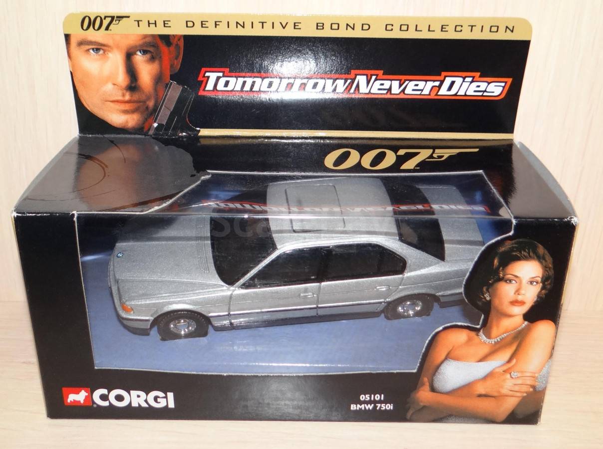 BMW 750i, 1:36, Corgi, James bond tommorow never dies (???????????? ...