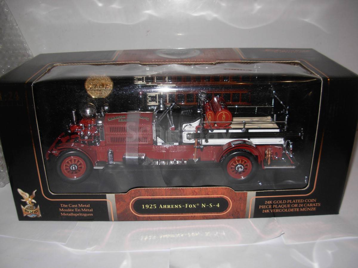 Camion De Pompiers Yat Ming 1/43 – Ahrens Fox 1925 – Modèle N.S 4 – Neuf