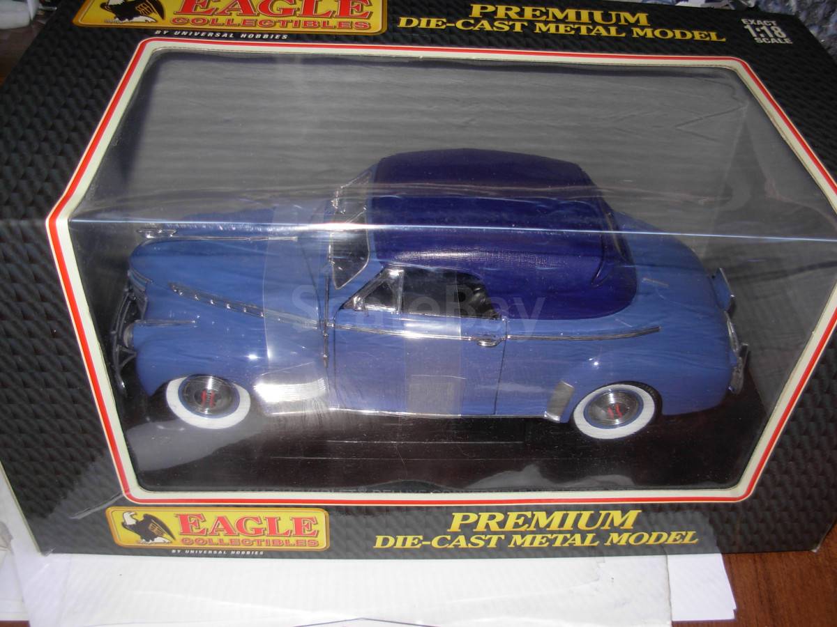 CHEVROLET DELUXE 1941 Convertible par EAGLE COLLECTIBLES au 1/18 - Collection