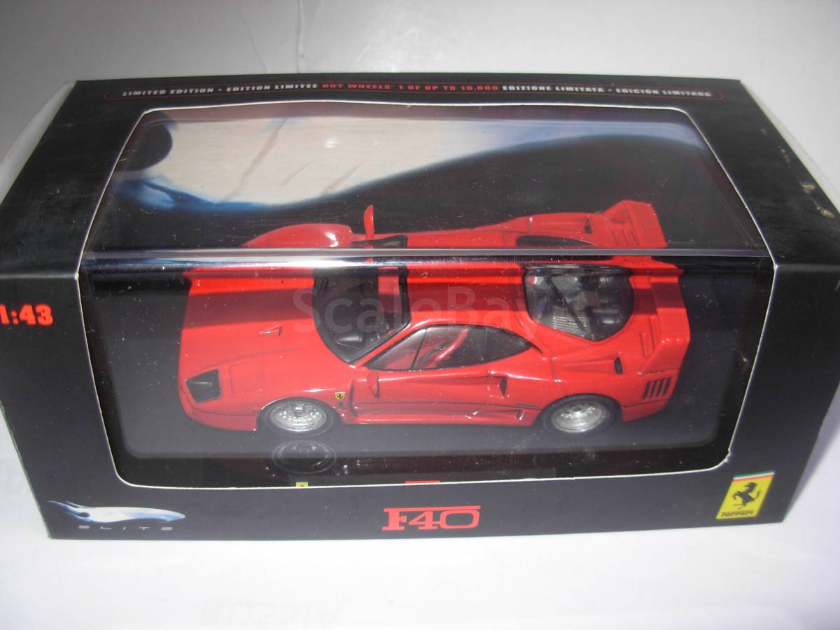 hot wheels elite f40