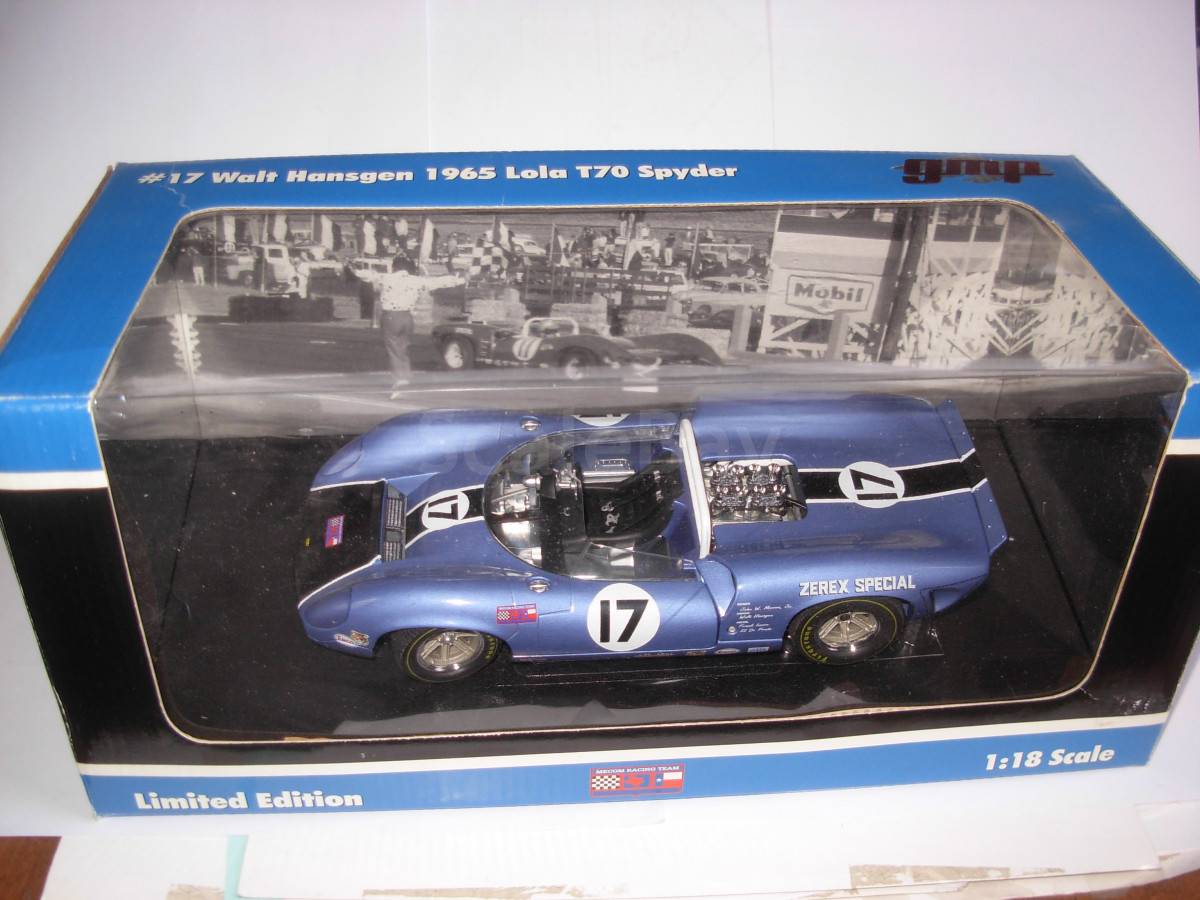 限定販売の人気ブランド GMP#17 Walt Hansgen 1965 Lola T70 Spyder