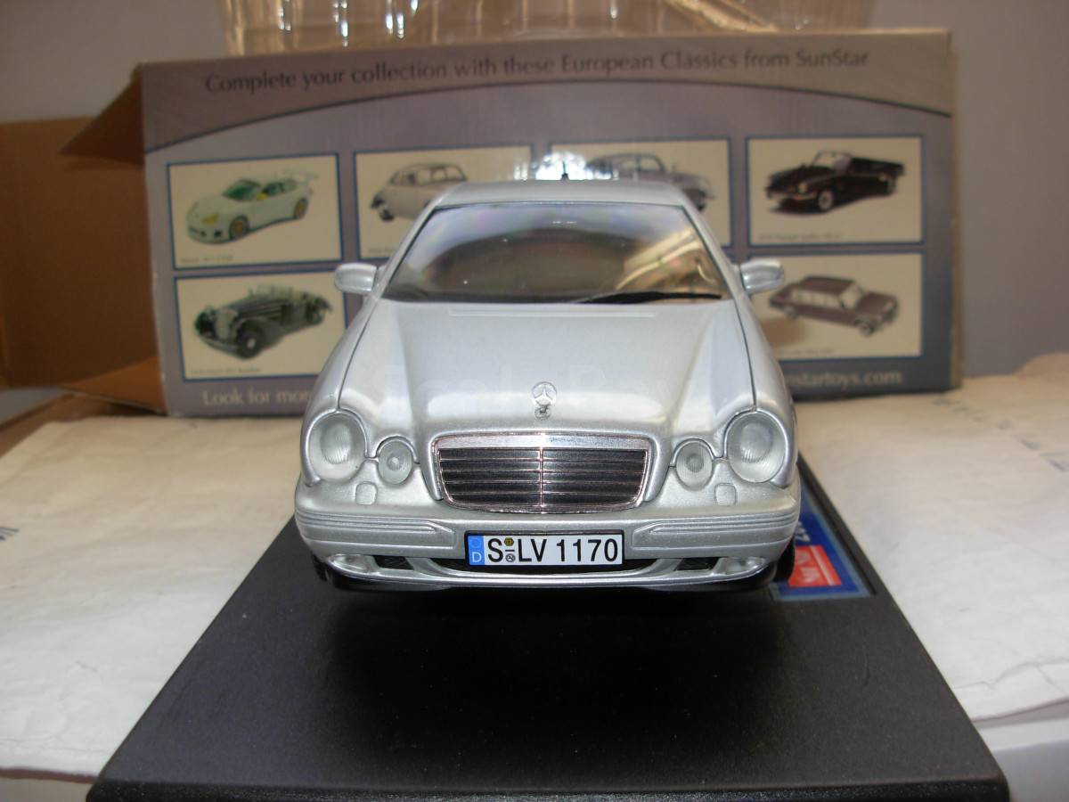 модель 1/18 MB Mercedes Benz E 320 W210 Avantgarde Sun Star металл 1:18 ...