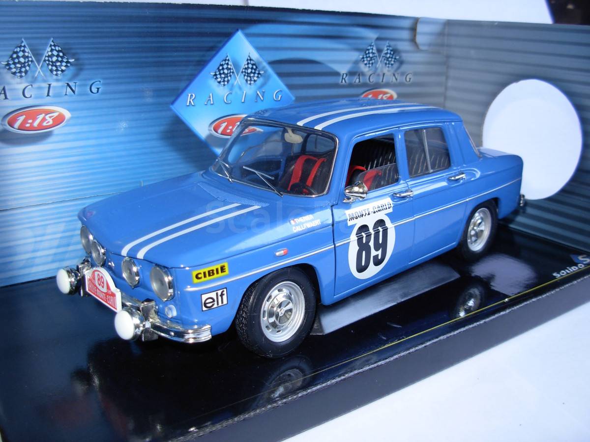 Solido 1/18 Renault R8 Gordini – Rallye Monte Carlo 1967 – Occasion En Boîte