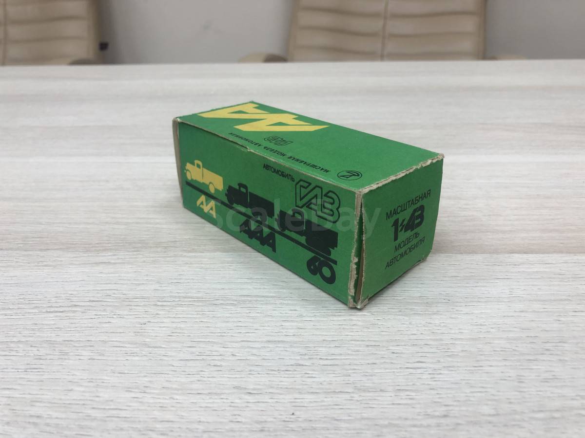 Коробка для моделей полуторка ГАЗ АА (г. Ленинград) М:1/43 | Аукцион ...