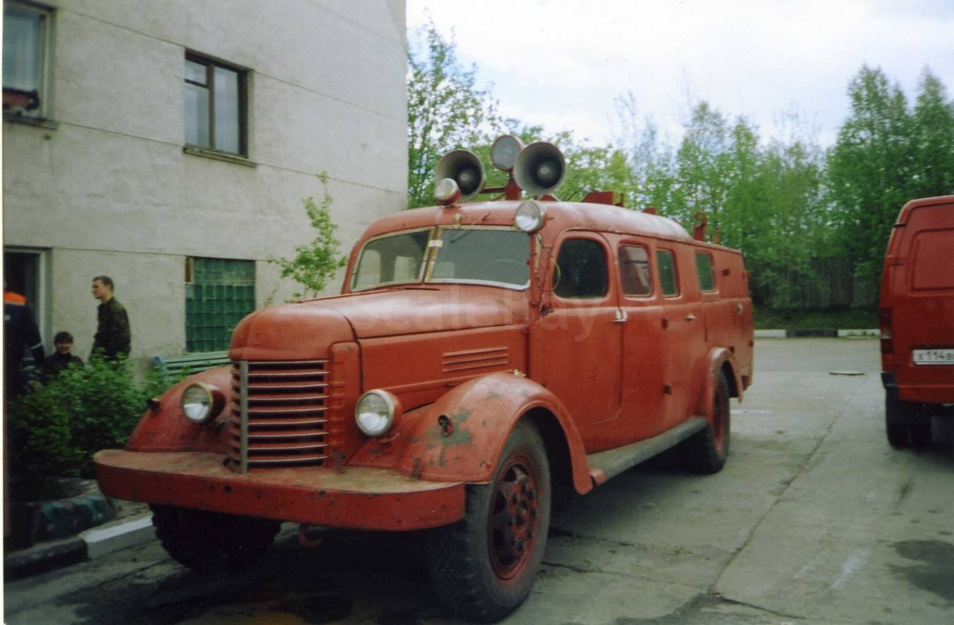 Автомобили связи фото АСО - 2 (ЗиС - 150) = СарЛаб = + комплект фото. (29 шт.) оригинала! / Аукцион ма