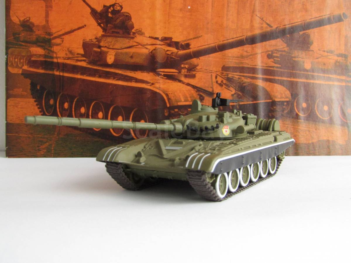 1/72 Танк Т-72 (Русские танки) | Аукцион масштабных и сборных моделей