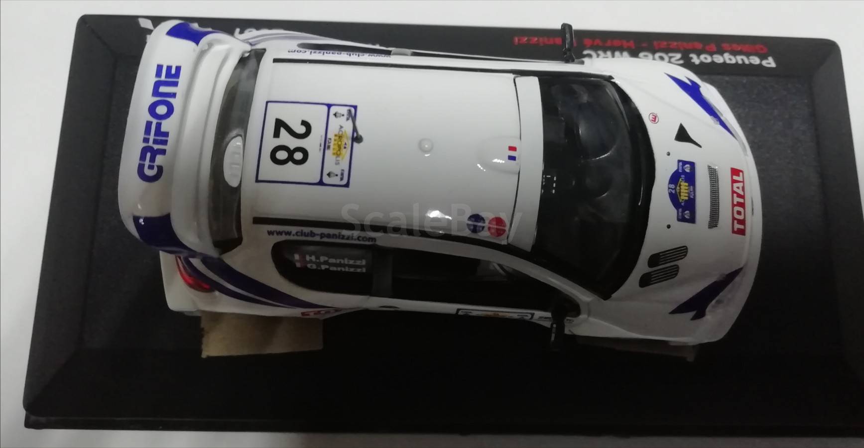 Photo Ancienne - Gilles Et Hervé Panizzi - Peugeot 206 WRC - Rallye - 7ème Place - 2000s