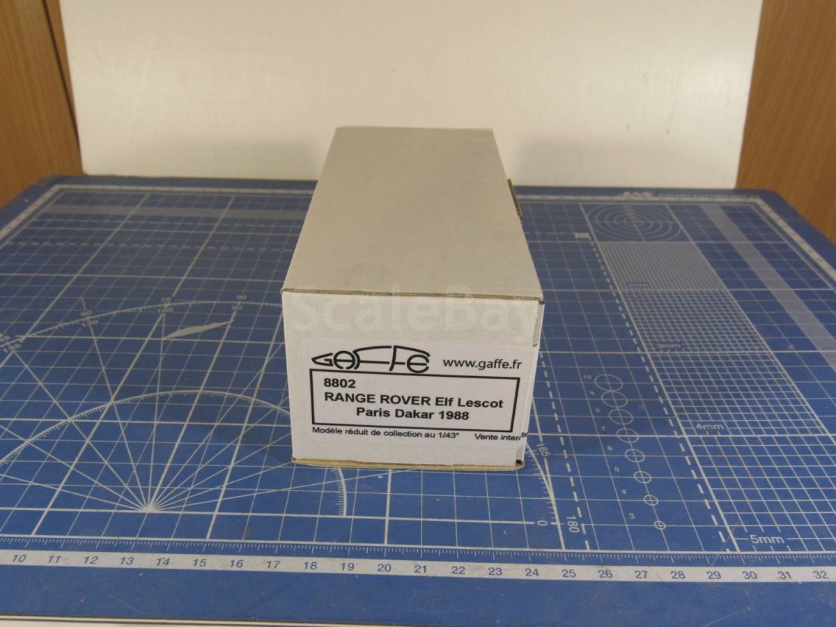 Range Rover Proto Ett Total Paris-dakar 1986 N°392 Kit Monté Gaffe 1/43