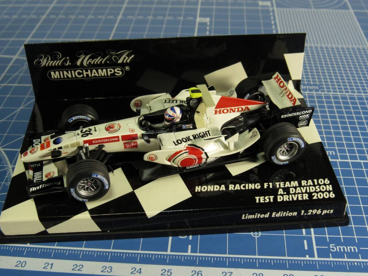 MINICHAMPS F1 100060112 HONDA Racing F1 RA106 n°12 1st Win J
