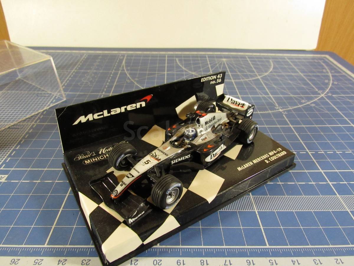 McLaren Mercedes MP4-19 David Coulthard #5 2004 – Minichamps 1/43 F1
