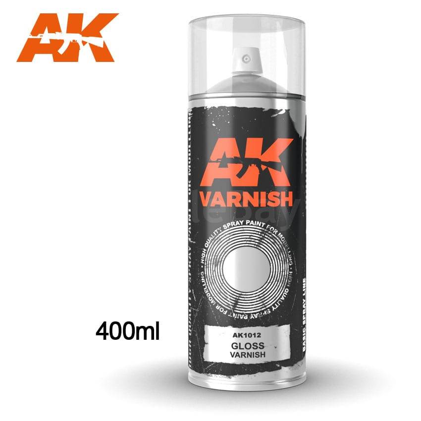 AK-Interactive: AK Sprays - Gloss Varnish Spray (400ml) main image 0