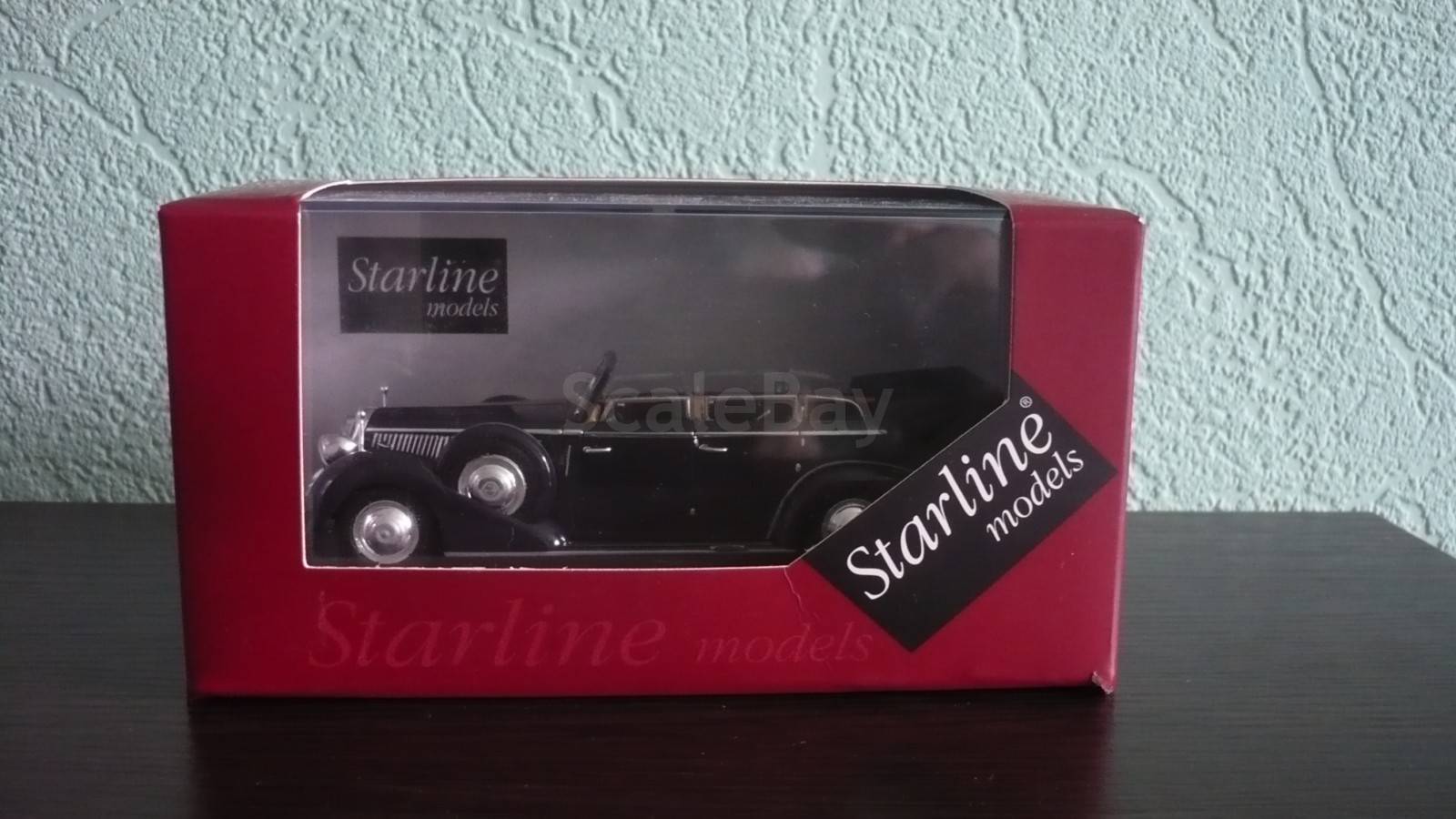 Modèle Réduit Lancia Astura Ministeriale 1938 – Échelle 1:43, Die-cast Rouge, Starline, Collection