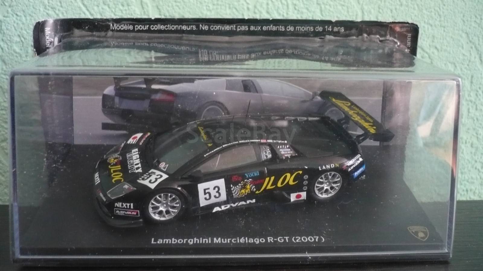 Looksmart Lamborghini R-GT Le Mans 2006 1:43 schwarz (Neu und