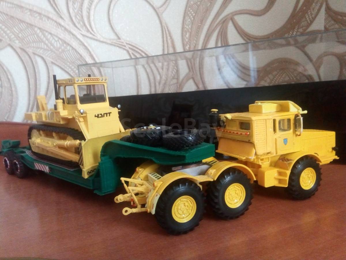 Трактор К 700 (6х6)+ трал ЧМЗАП -5247 + бульдозер Т 330 | Аукцион ...