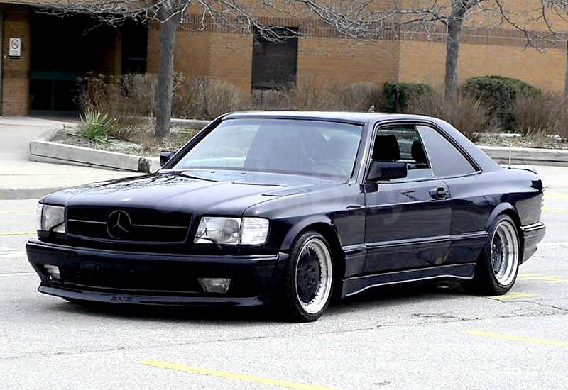 Mercedes-Benz 560 SEC AMG Wide Body Solido 1/43 Мерседес S-класс, W-126 ...