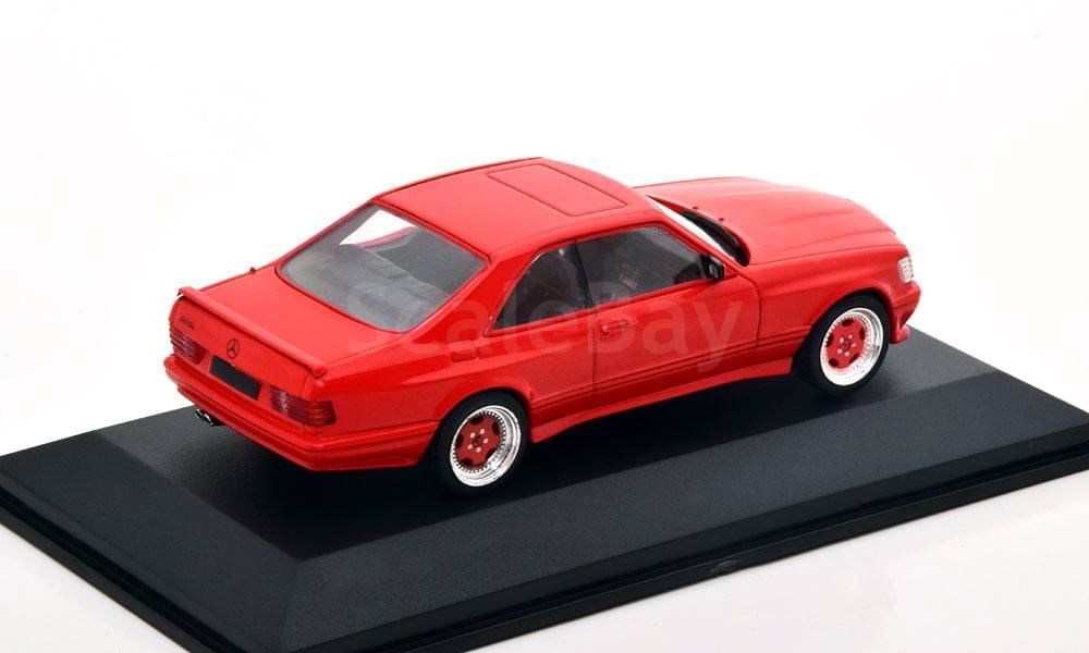 Mercedes-Benz 560 SEC AMG Wide Body Solido 1/43 Мерседес S-класс, W-126 ...