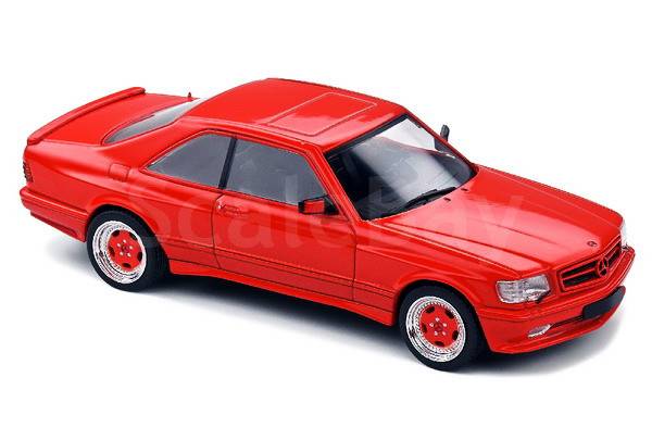 Mercedes-Benz 560 SEC AMG Wide Body Solido 1/43 Мерседес S-класс, W-126 ...