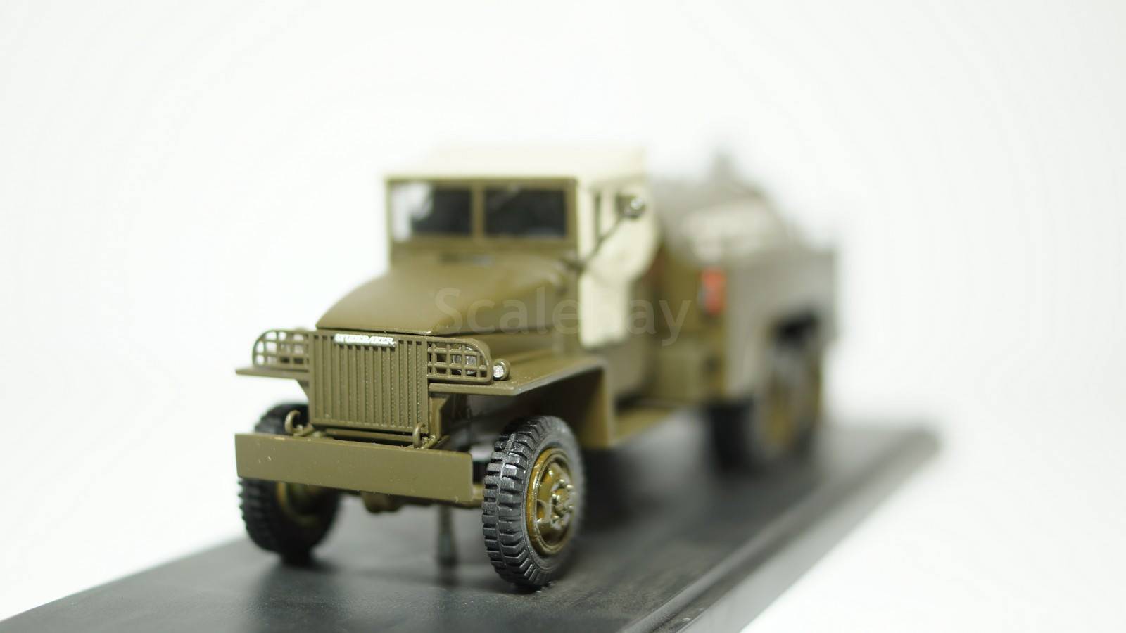 Studebaker US-6 БЗ-35 бензовоз, кабина тентованная, Miniclassic 1:43 ...