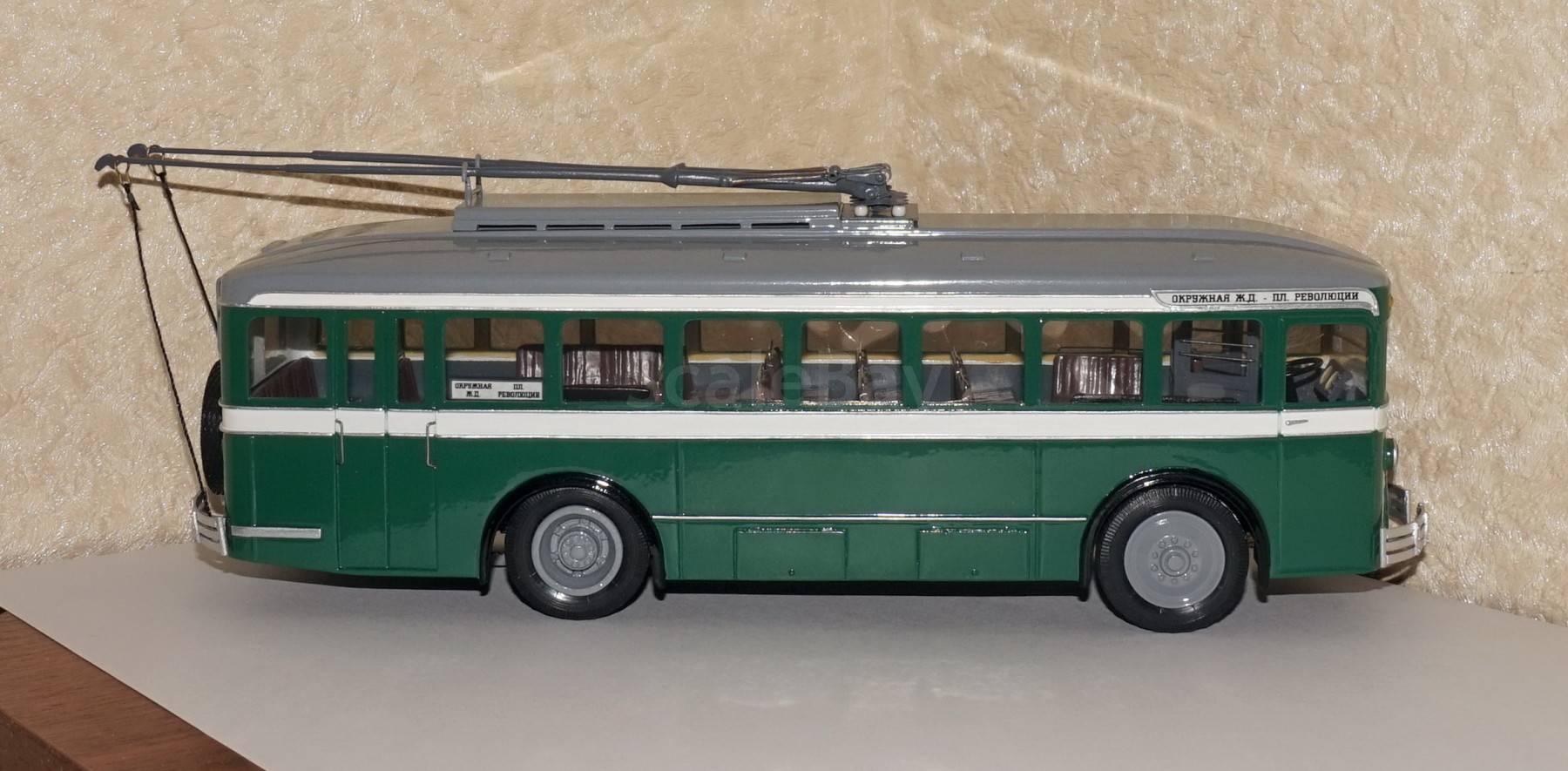 троллейбус ЛК-2 Vector models 1:43 модель | Аукцион масштабных и ...