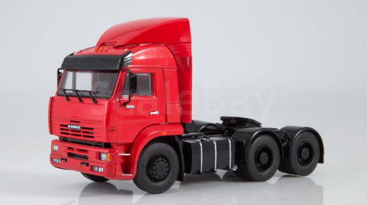 КАМАЗ-6460 седельный тягач (со спойлером), | Аукцион масштабных и ...