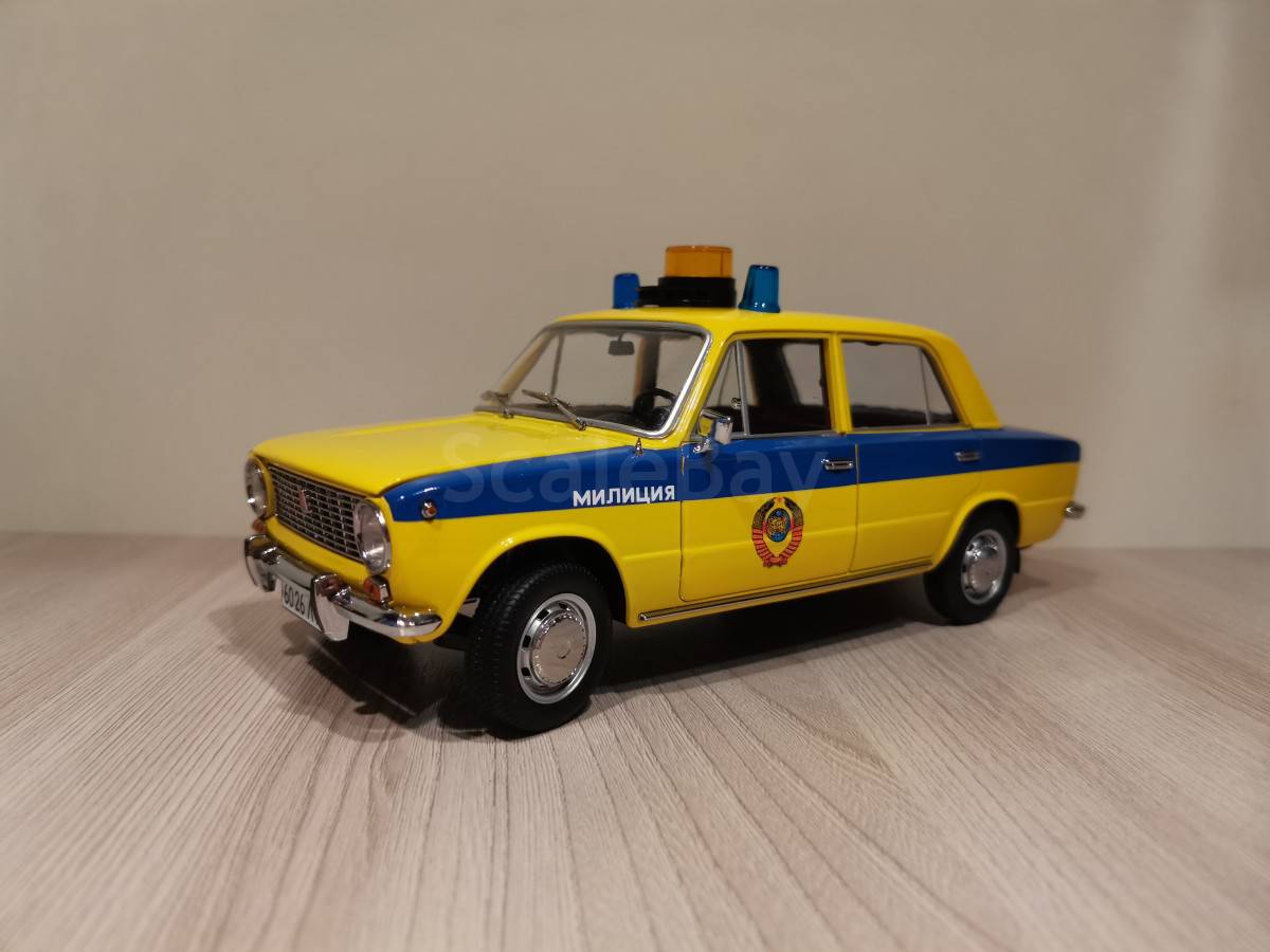 VAZ-2101 GAI Police 1982 year 1/18 VMM