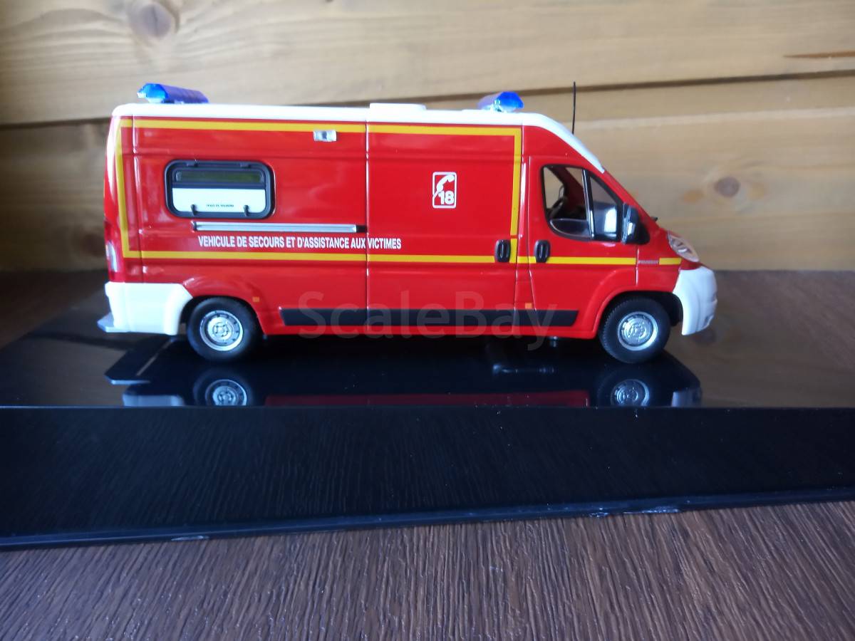 Peugeot - Boxer Dépanneuse Patrouilleur - Norev - 1/43 - Autos