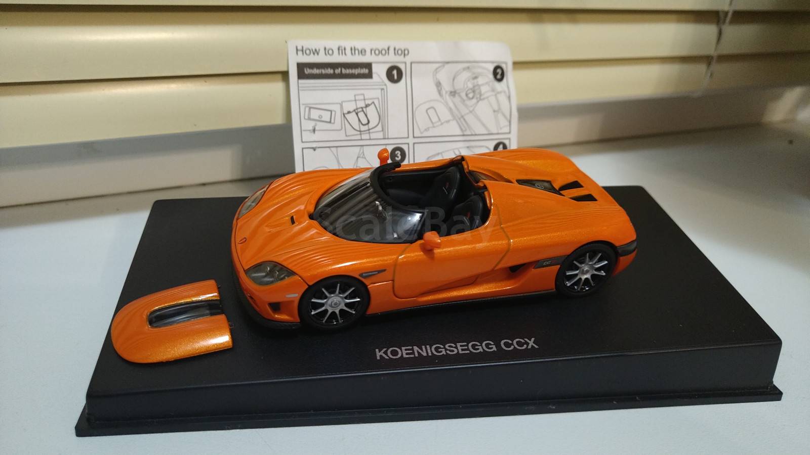 Моделька Koenigsegg CCX