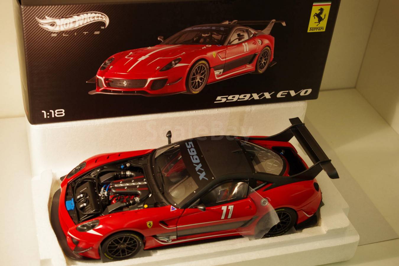 ferrari 599xx evo hot wheels elite