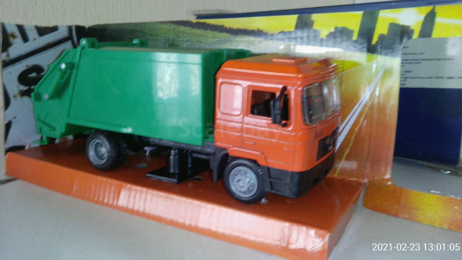 Модель 1 : 43 МАН ( МУСОРОВОЗ ) | Аукцион масштабных и сборных моделей