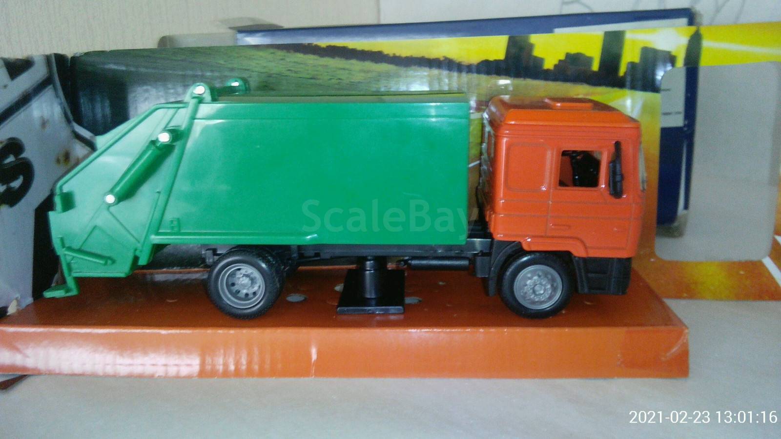 Модель 1 : 43 МАН ( МУСОРОВОЗ ) | Аукцион масштабных и сборных моделей