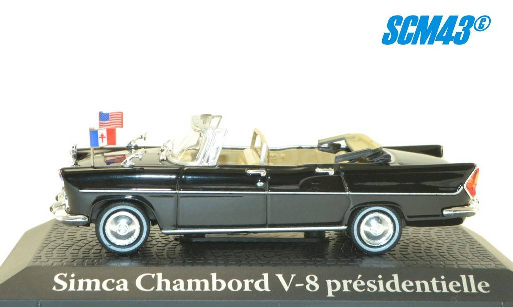 Norev Simca V8 Chambord Présidentielle 1960 - 1/43 - Neuf - Collection