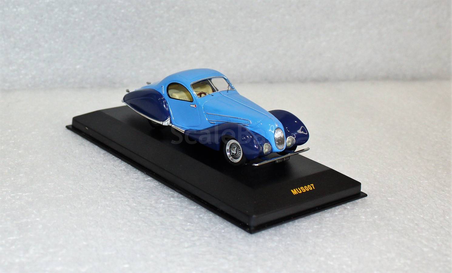Cmc Talbot lago T150 Coupe C-ss Teardrop Figoni & Falaschi Concorso D'eleganza 1937 s figúrkou a