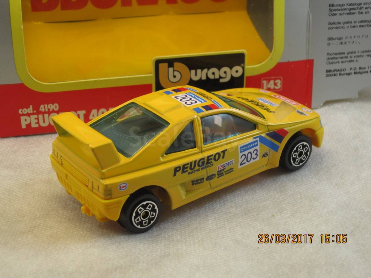 Burago - Peugeot 405- 1:43 (Neu (gemäss Beschreibung)) in Lausen für