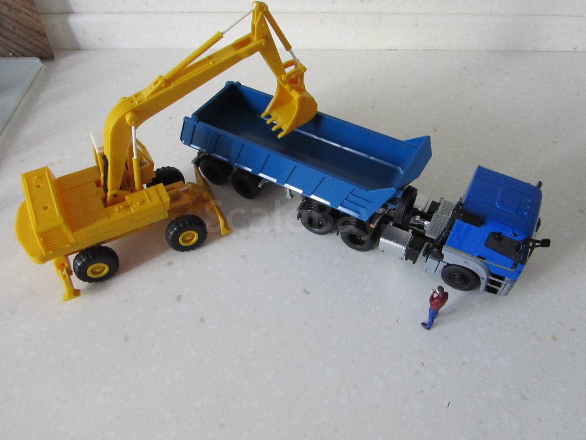 М 1:43. Модель экскаватора ЭО 4321. Киев. | Аукцион масштабных и ...