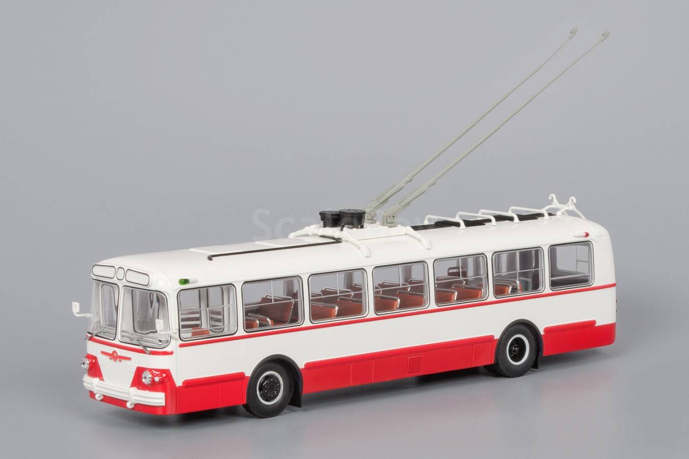 троллейбус Зиу 5 Бело-красный 1959 ClassicBus 1 43 | Аукцион масштабных ...