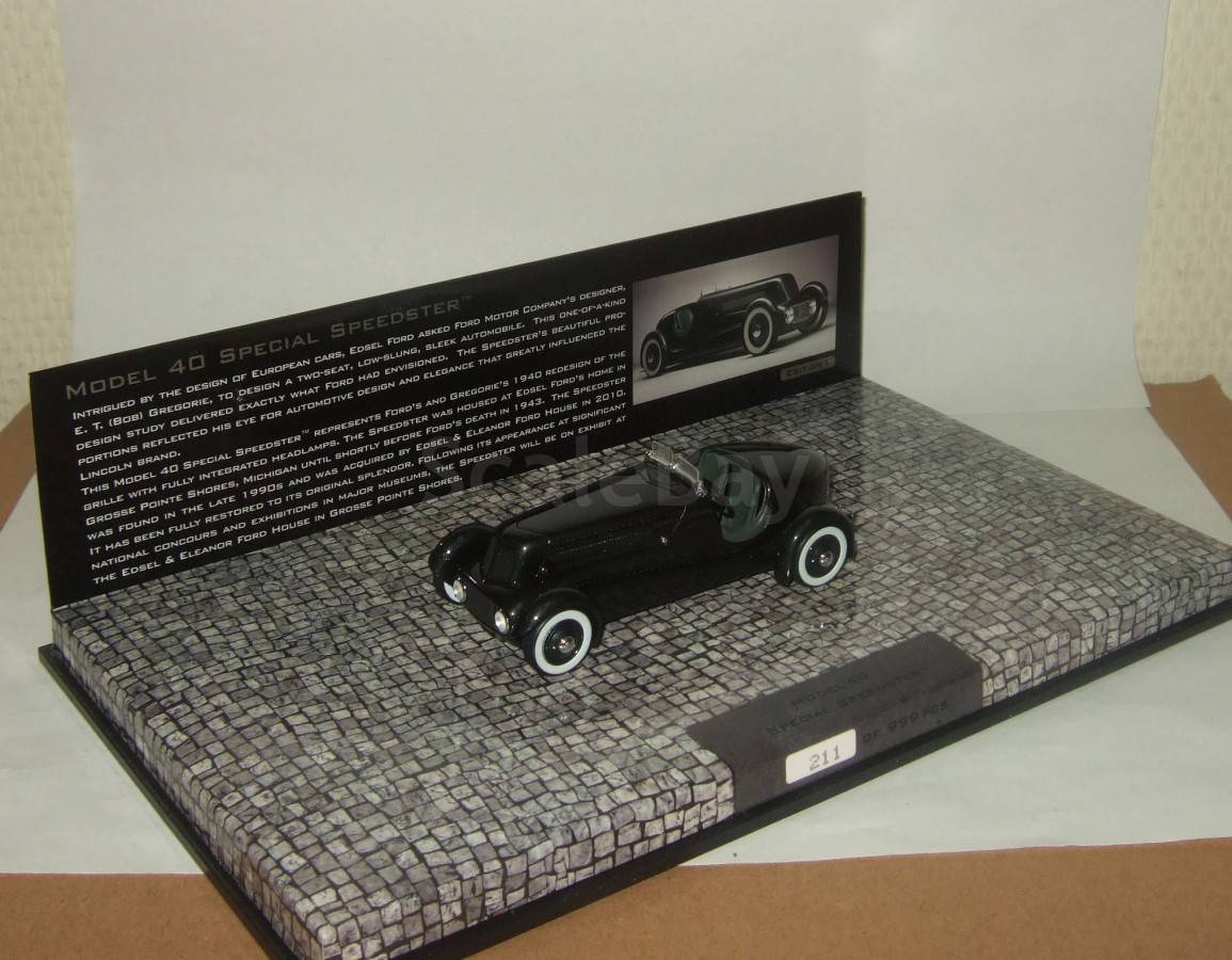 Ford Model 40 Special Speedster Minichamps 1/43 – Miniature Sportive 1954