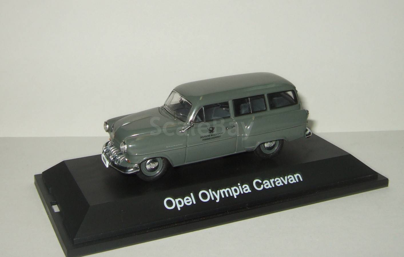 Schuco 1/43 - Opel Olympia Caravan Verte - Miniature Collection Très Bon état