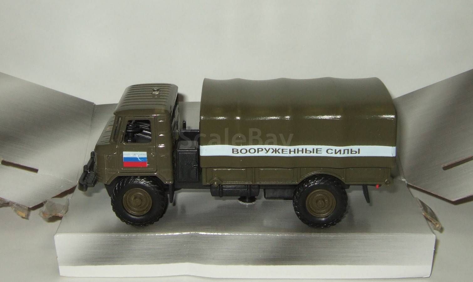 Газ 66 4х4 Армия России Технопарк 1:43 Открываются двери | Аукцион ...