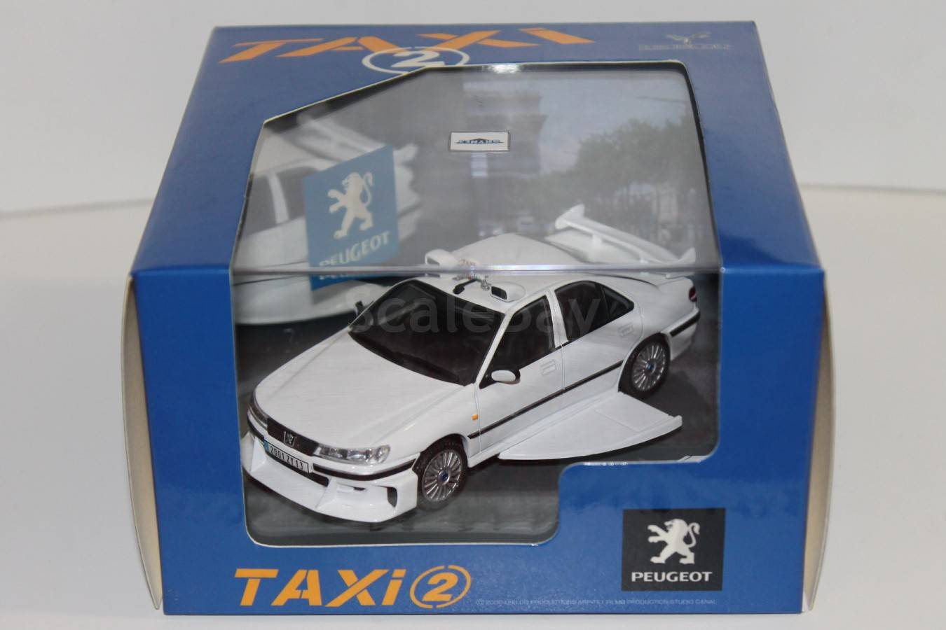 такси 2 игрушечная peugeot 406