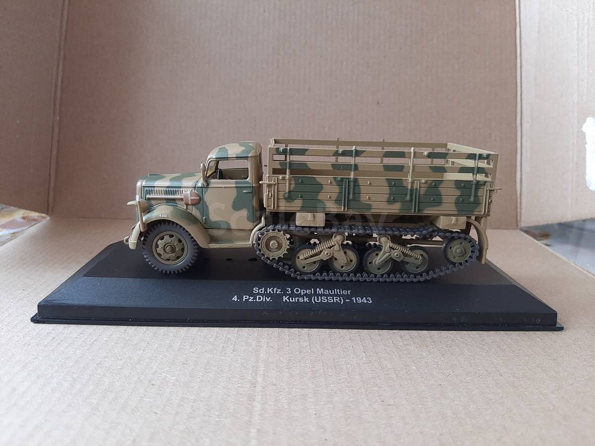 1/43 Semi-chenillé SdKfz 3 Opel Maultier - 4e Panzer Koursk 1943