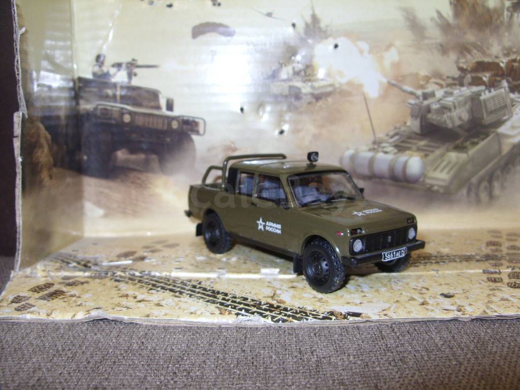 Ваз 2329 pickup военный | Аукцион масштабных и сборных моделей