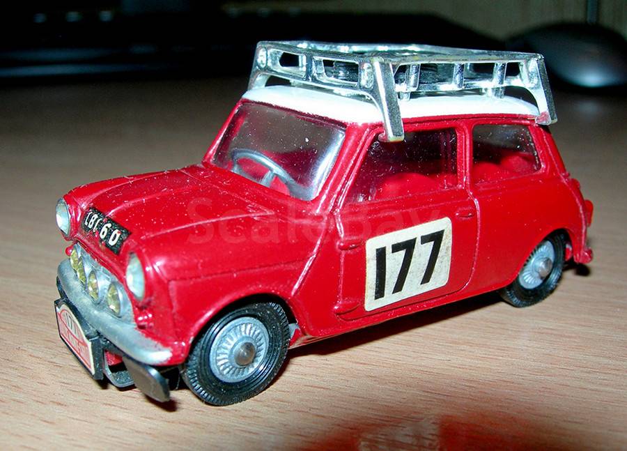 corgi toys mini cooper monte carlo