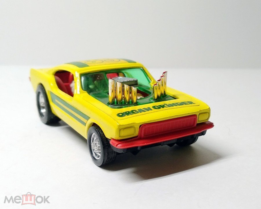 Ford Mustang Dragster 166 (жёлтый) Toys Б.5467 Аукцион