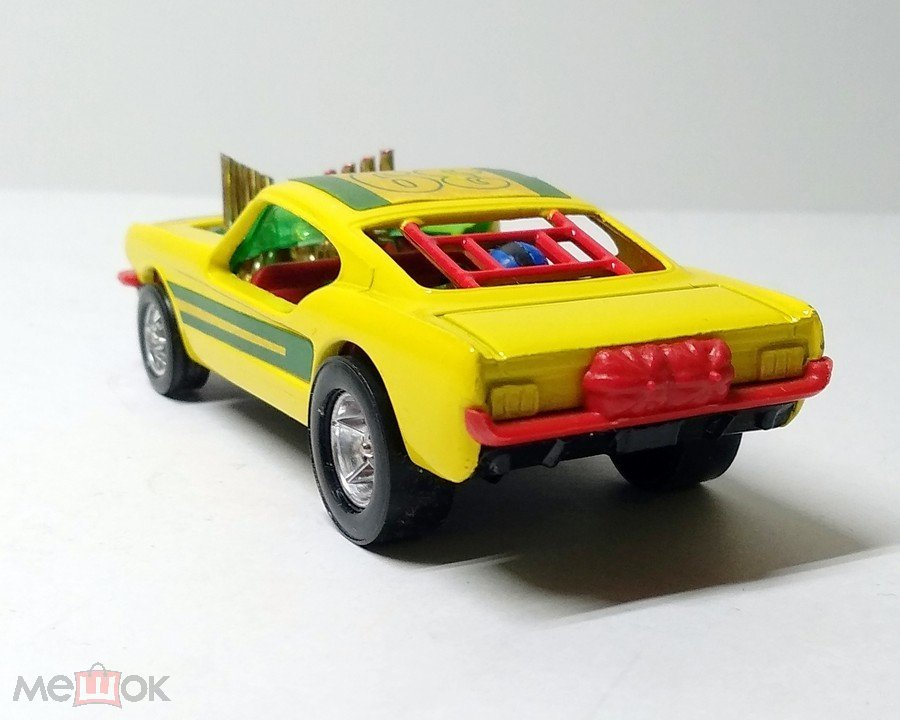 Ford Mustang Dragster 166 (жёлтый) Toys Б.5467 Аукцион