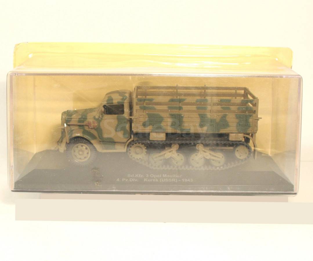 1:43 Sd.Kfz. 3 Opel Maultier 4. Pz.Div. Курск 1943 | Аукцион масштабных ...